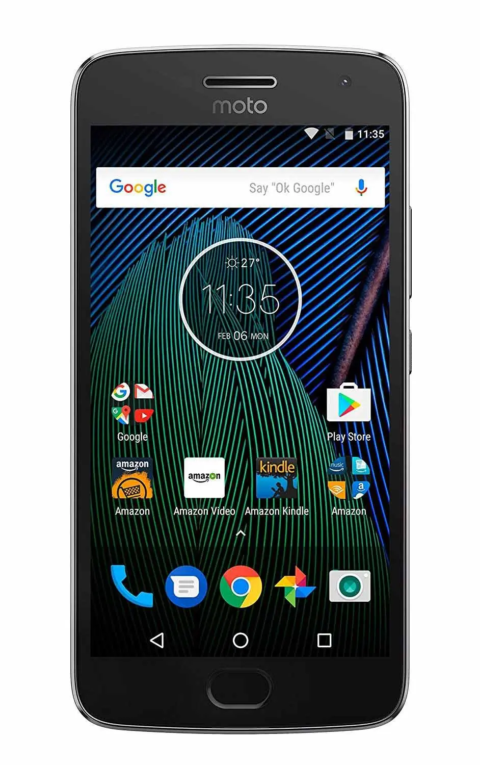 Moto G Plus (5Th Generation) - 32 Gb - Unlocked - Lunar Gray - Prime Exclusive 1