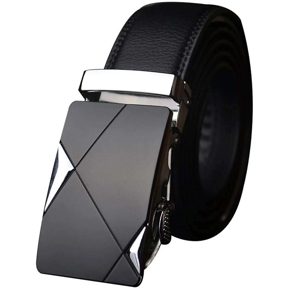 Satyam Kraft Pu Leather(Pack Of 1) Adjustable Buckle Belts Fashion Waist Strap Belts For Casual And Formal - Belt For Men And Boys, Color Design For Daily Use 1