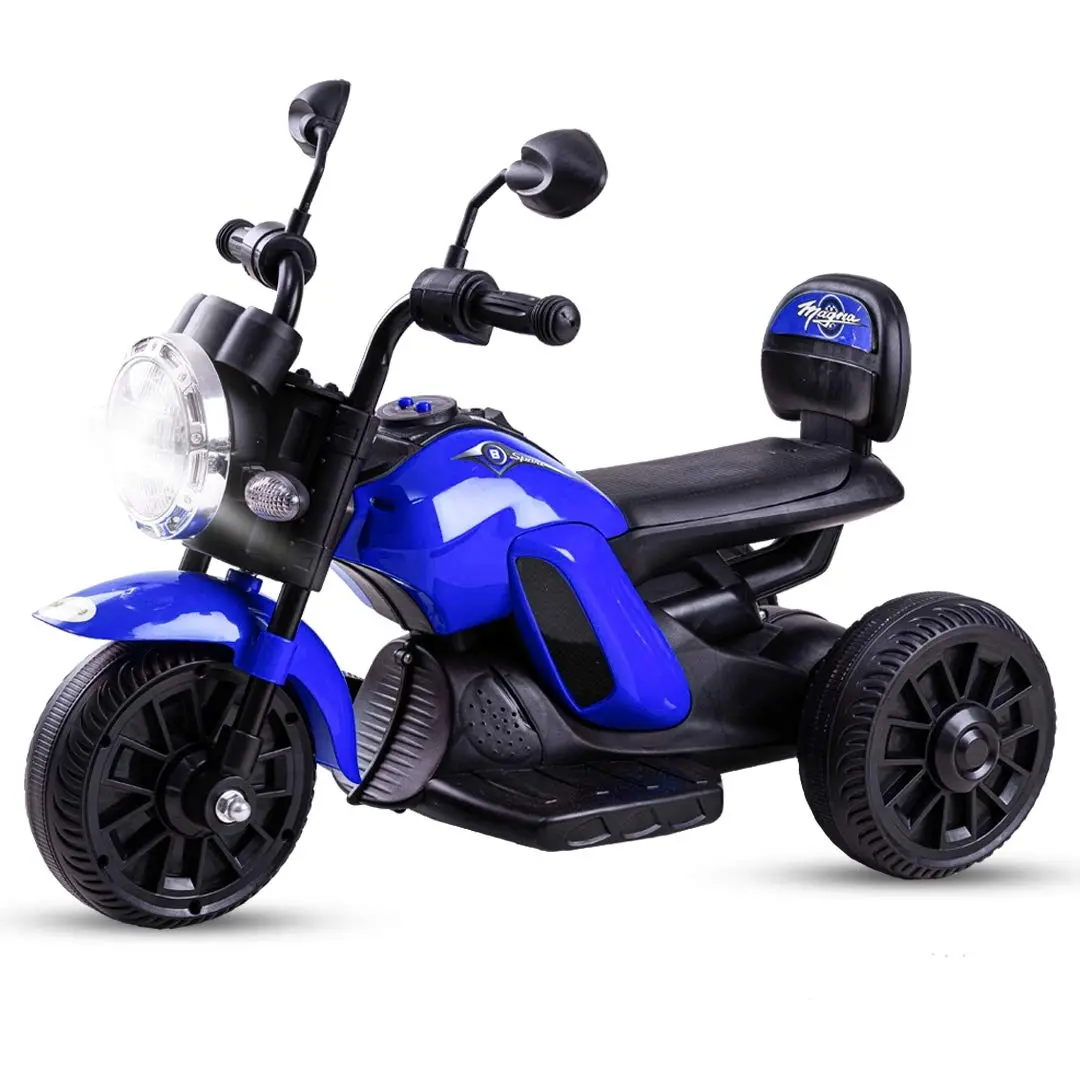 Street Rechargeable Battery Operated Ride-On Bike And Baby Ride On/Kids Ride On Toys -Kids Bike - Baby Bike For Kids To Drive Toys Car Suitable For Boys & Girls Age 1-3 Years, (Blue) 1
