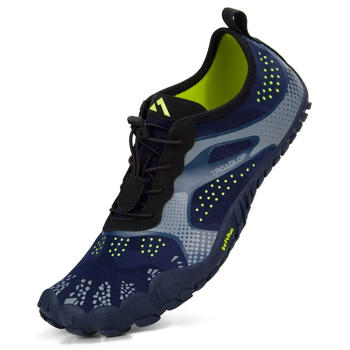 Biacolum Mens Toe Shoes Barefoot Comfortable Running Training Walking Water Shoes 6.5 M Us Blue 1