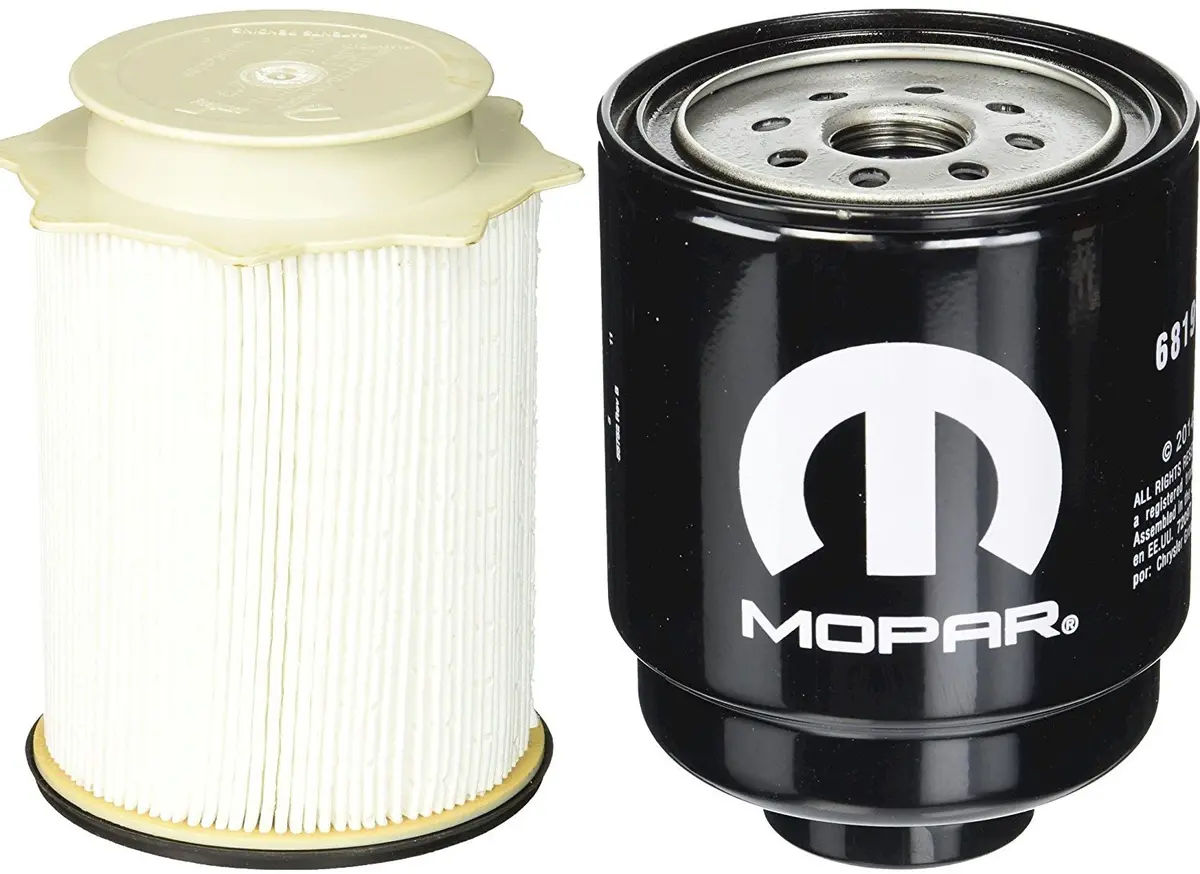 Dodge Ram 6.7 Liter Diesel Fuel Filter Water Separator Set Mopar Oem 1