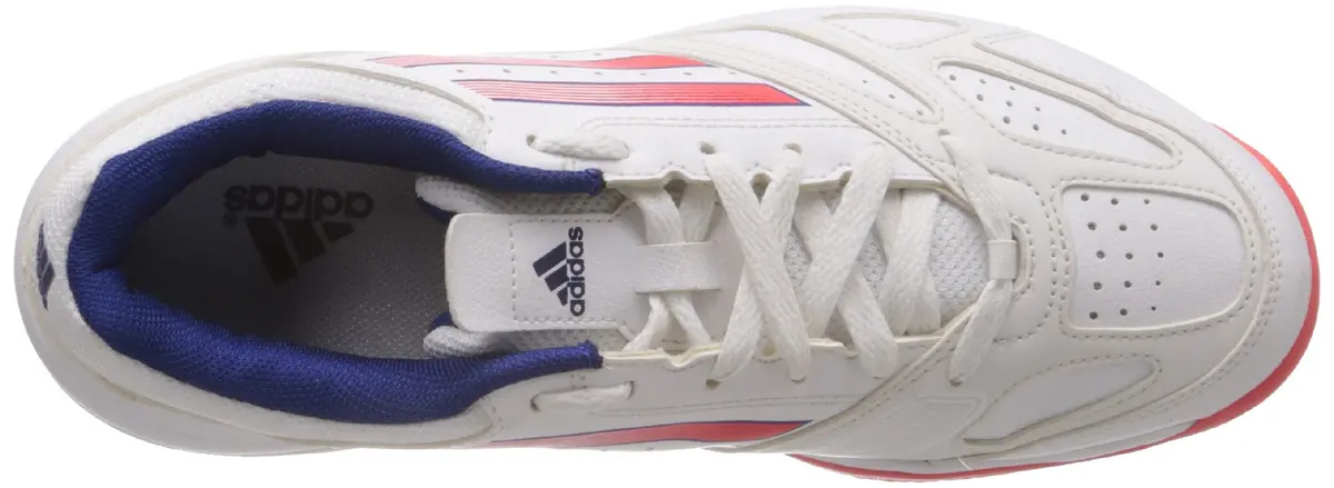 Adidas Men's Galaxy Elite Ii White And Red Tennis Shoes - 9 Uk 1