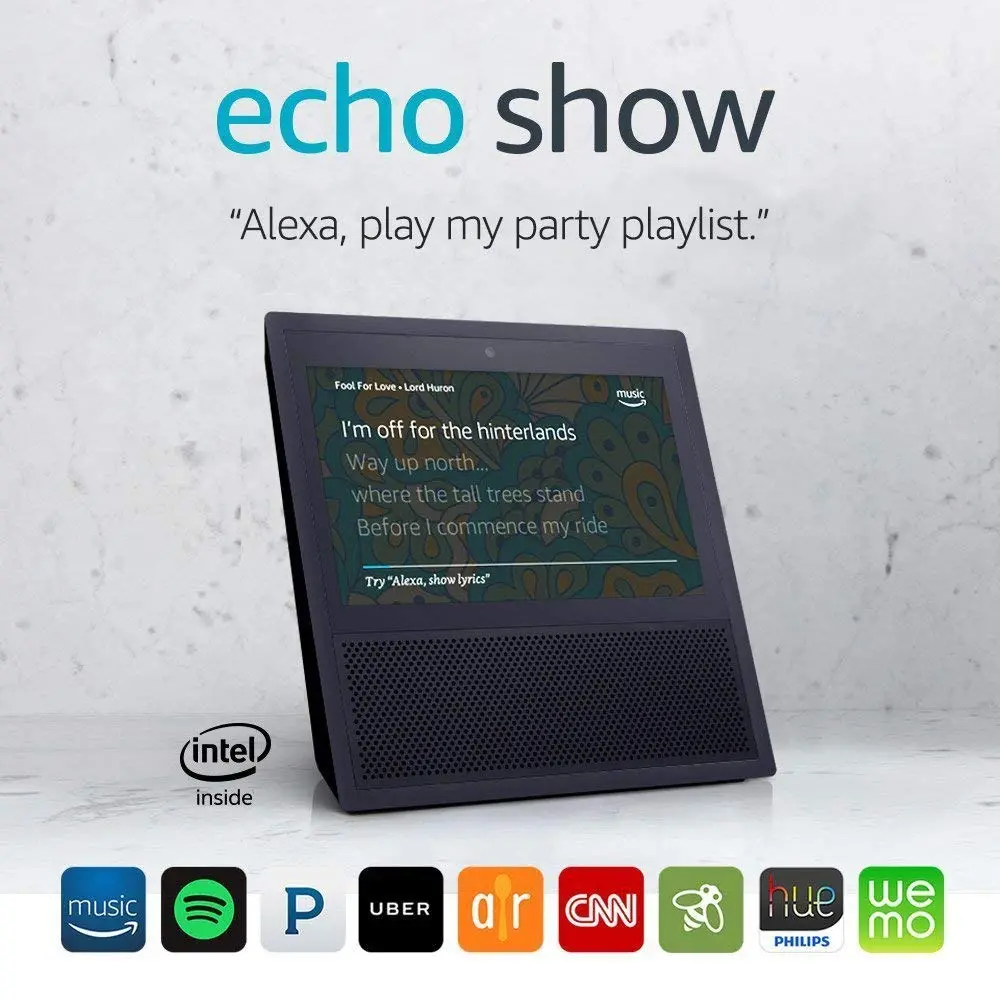 Echo Show - Black 1