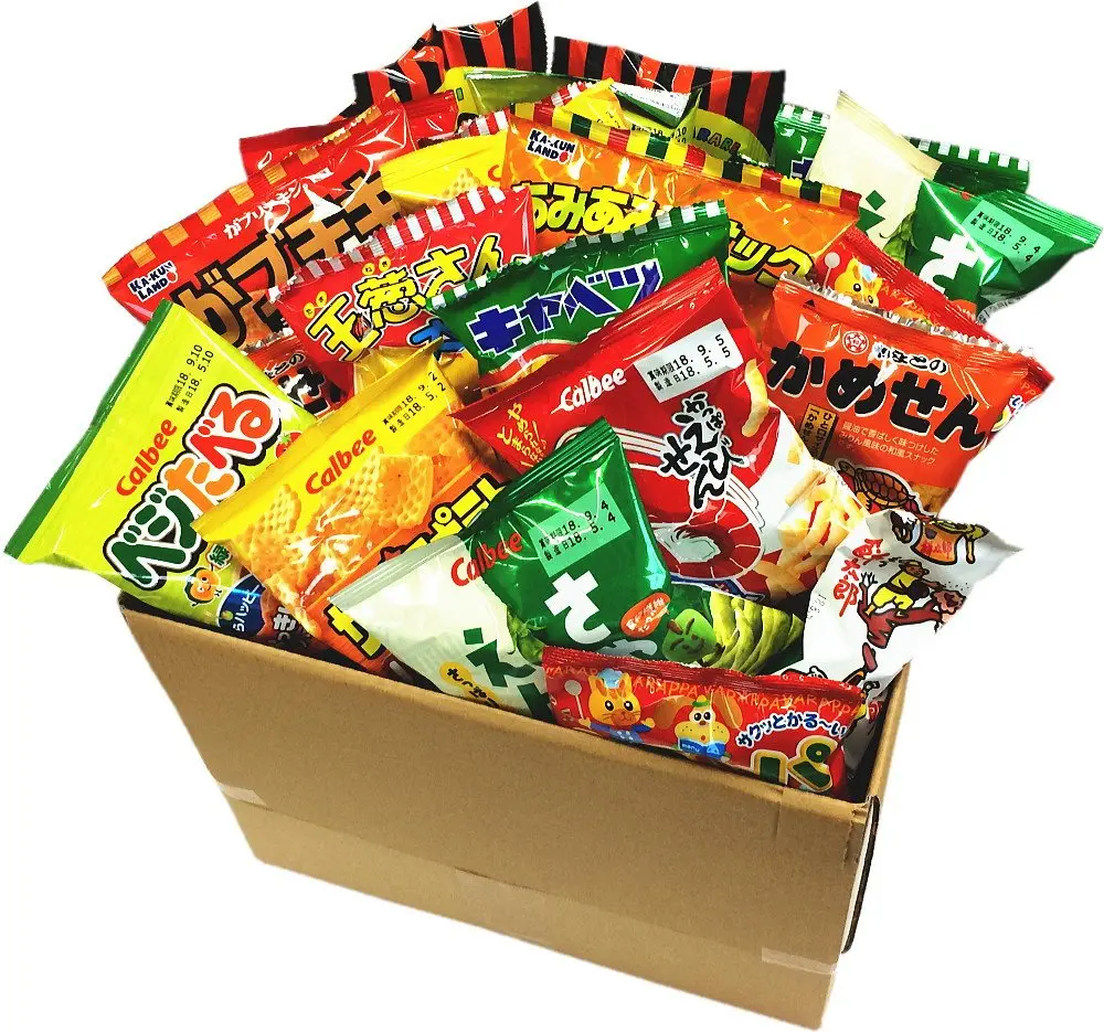 カルビー・人気駄菓子が入りました！ちょっと豪華に！お菓子・駄菓子 スナック系詰め合わせ42袋セット 1