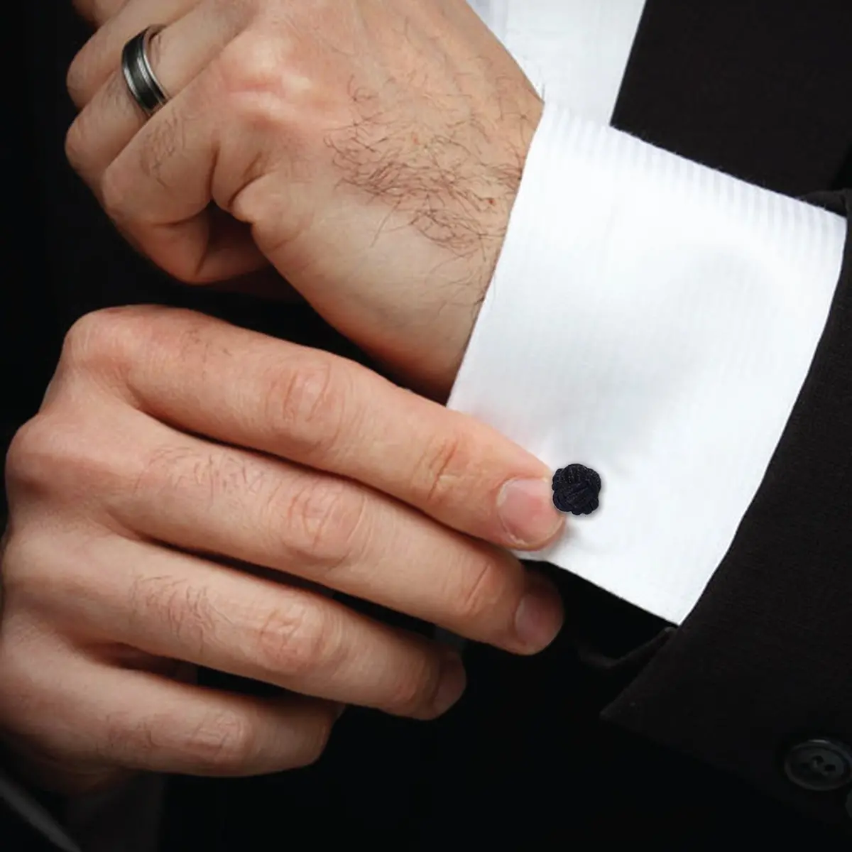 Bodyj4you 18 Pairs Business Knot Classic Cuff Links For Men Unique Cufflink Set 1
