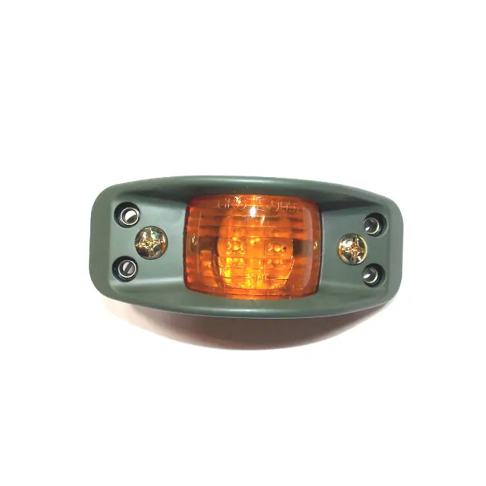 New 24 Volt Clearance Light - Amber - Packard Connector - 7261919-A 1