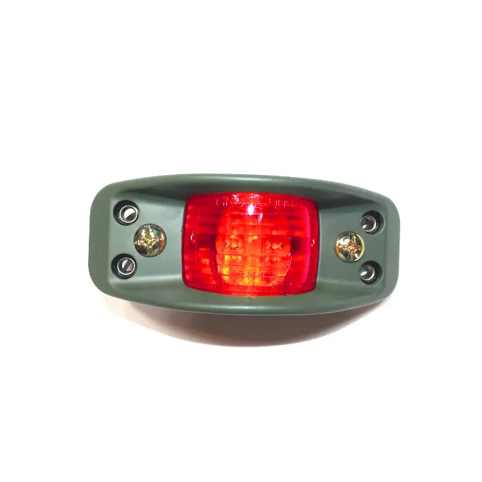 New 24 Volt Clearance Light - Red - Packard Connector - 7261919-R 1