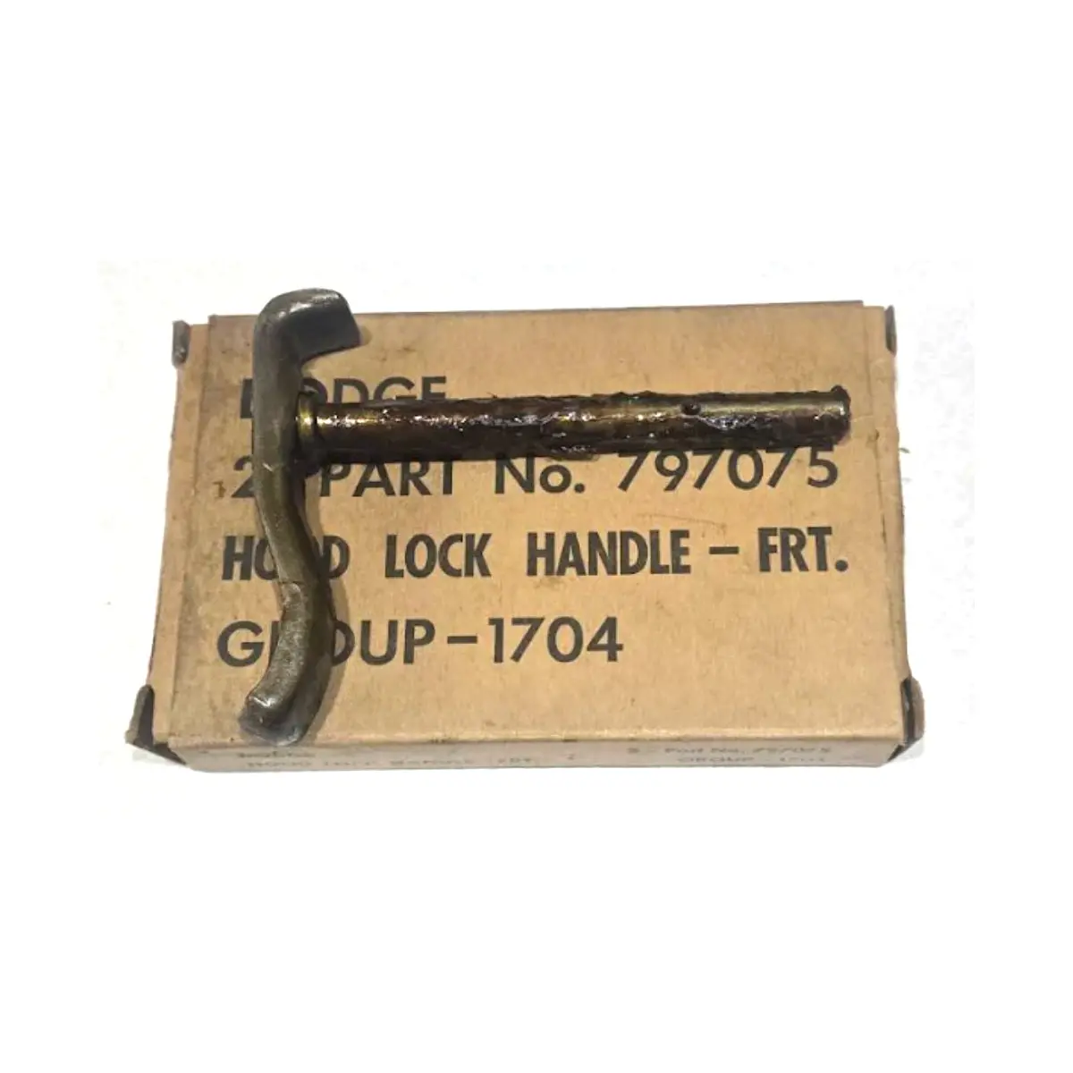 Nos Flat Fender Power Wagon & Wwii Wc Hood Lock Handle - Cc797075 1