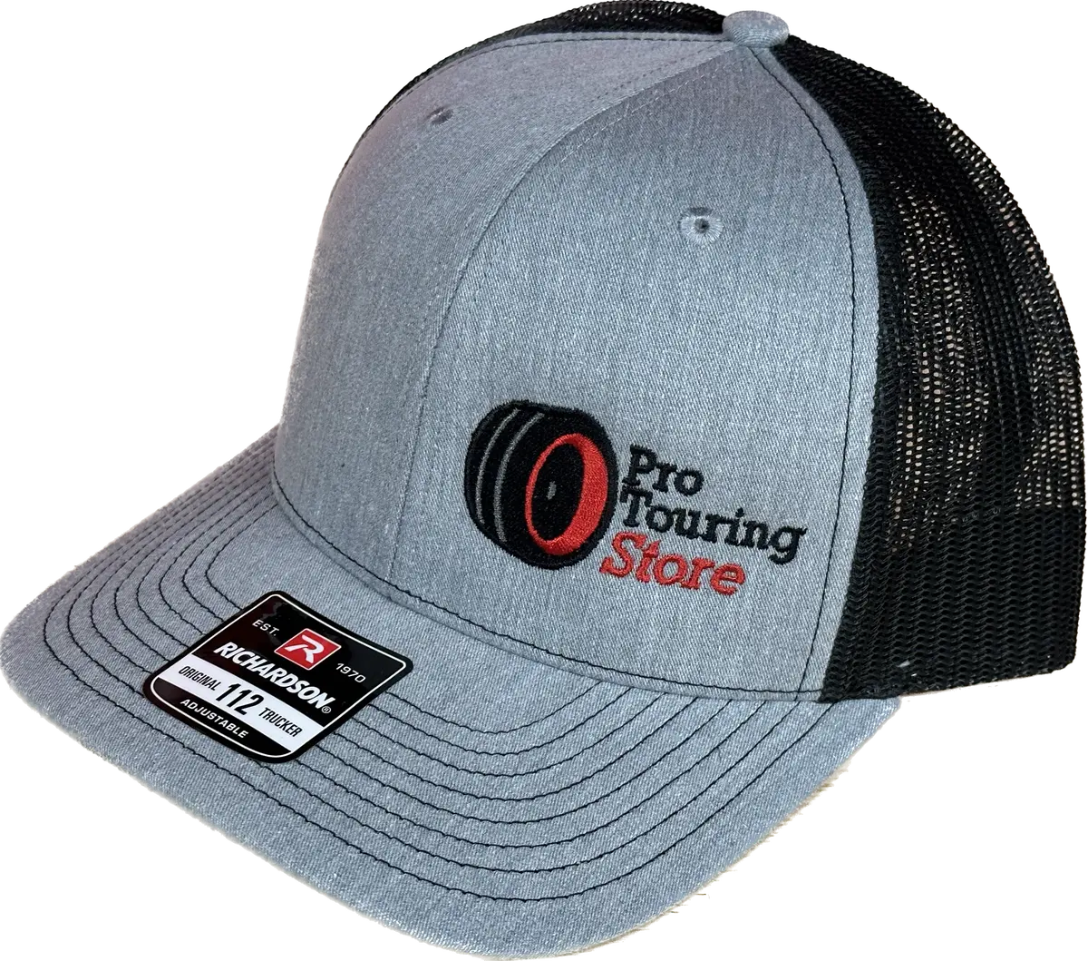 Pro Touring Store Snapback Hat - Grey And Black 1