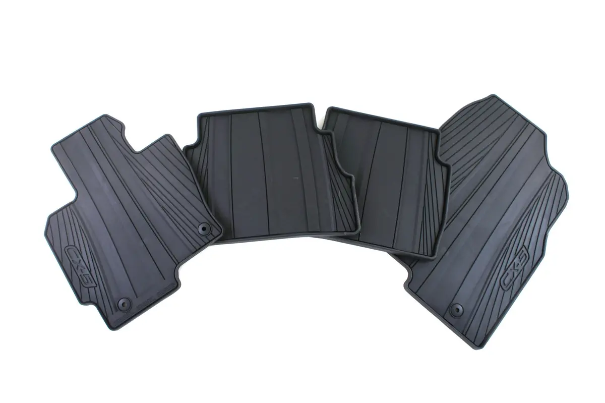 Mazda Genuine Accessories 0000-8B-R12 All-Weather Floor Mat 1