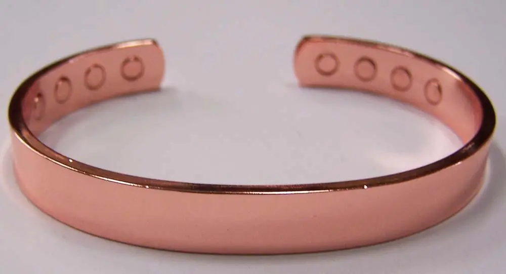Pure Copper Super Eight Magnetic 25 Gram / 8Mm Bracelet 1