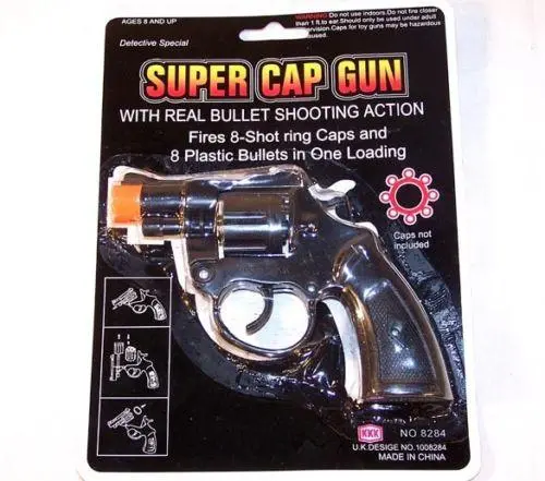 8 Shot Cap Guns 38 Special Plastic 1