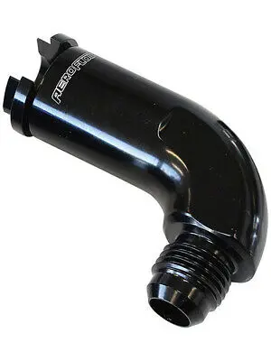 90 Degree 8An Quick Disconnect Fuel Rail Fitting 3/8 1
