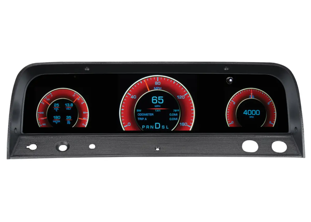 Dakota Digital Grafix Gauges For 64-66 Chevy C10 Pickup - Truck Grfx-64C-Pu 1
