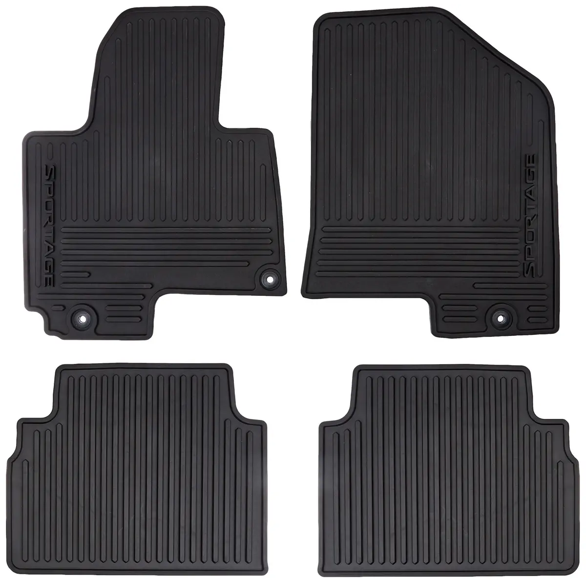 Kia Genuine Accessories 3W013-Adu00 All-Weather Floor Mat For Select Sportage Models 1