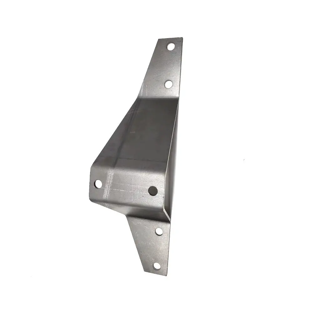 New Lower Winch Bumper Reinforcement Bracket - Left - Cc921485 1
