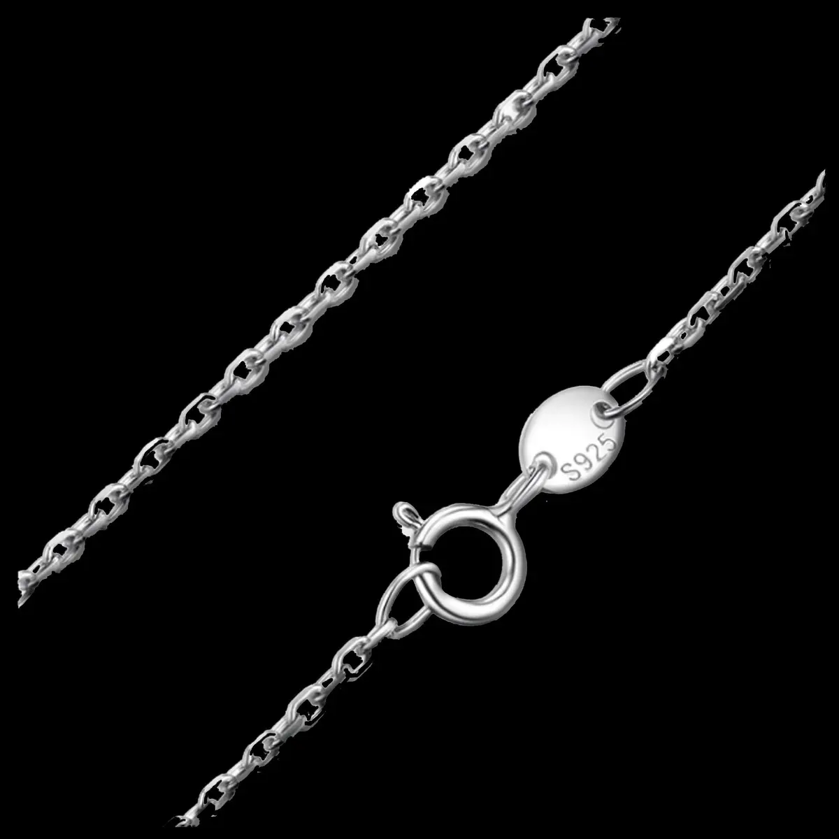 Silver Skeleton Necklace 2