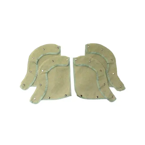 New Wwii Wc 3/4 Ton & 1-1/2 Ton 4 Piece Side Arm Canvas Cover Set - Cc950910/11 1