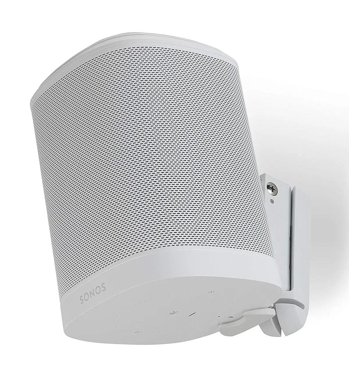 (Single, White) - Flexson Wall Mount For Sonos One - White 2