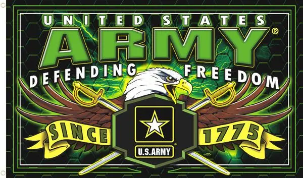 Army Strike Force Military Deluxe (3Ft X 5Ft) Flag 1