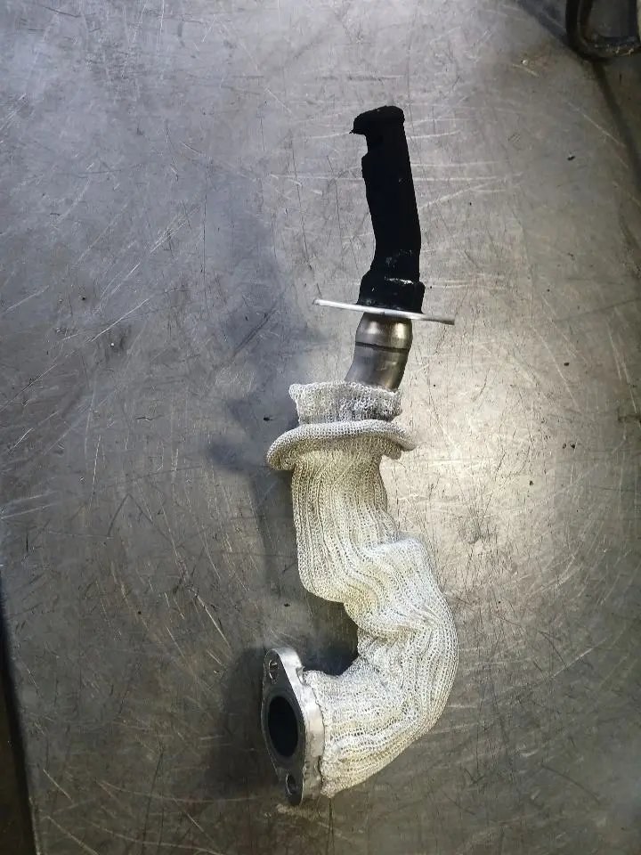2017 Ram 1500 3.0L Eco Diesel Egr Tube. Part Number 68321413Aa 1