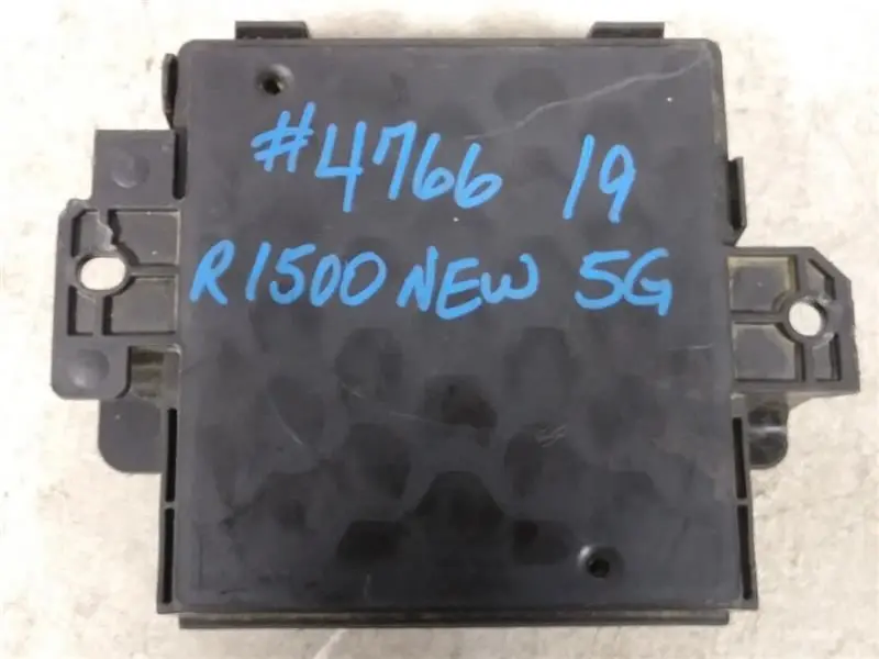 2019 Ram1500 (New Body) Wireless Receiver Control Module. Part Number 68291647Ak 1