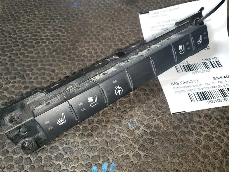 2012 Dodge Ram3500 Instrument Switch Panel. Part Number 04602879Ac 1
