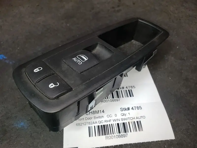 2014 Dodge Ram1500 Quad Cab Passenger Front Window Switch. Part Number 68212782A 1