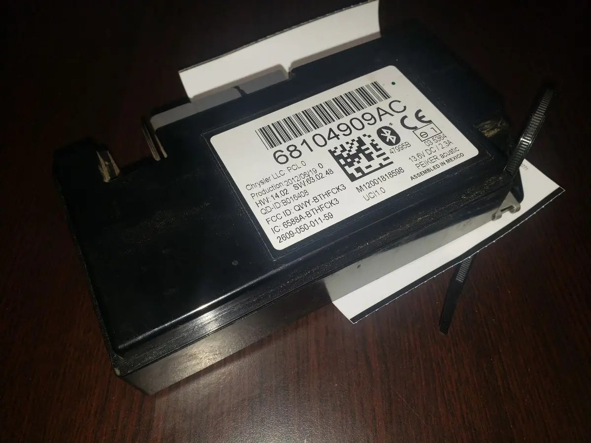 Telematics Module 68104909Ac For 2012 Dodge Ram 4500 1
