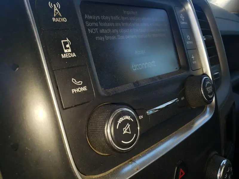 2015 Ram2500 5 Inch Touchscreen Multi-Medai Radio. Part Number 68228668Ac 1