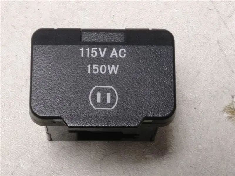 2011 Ram1500 Dash Mounted Power Plug Inverter. Part Number 05082095Ab 1