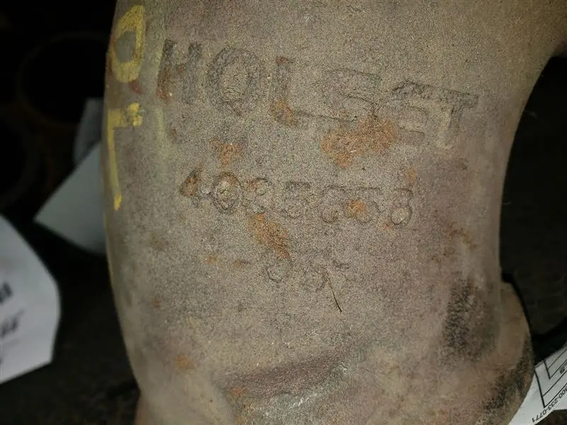 2005 Ram3500 Diesel Turbo Exhaust Elbow. Part Number 4035656 2