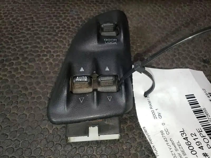 2000 Dodge Ram1500 Master Window Switch. Part Number 56021912Aa 1