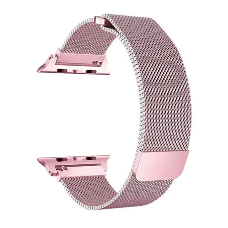 Watch Strap 42Mm Space Pink Milanese Loop 1