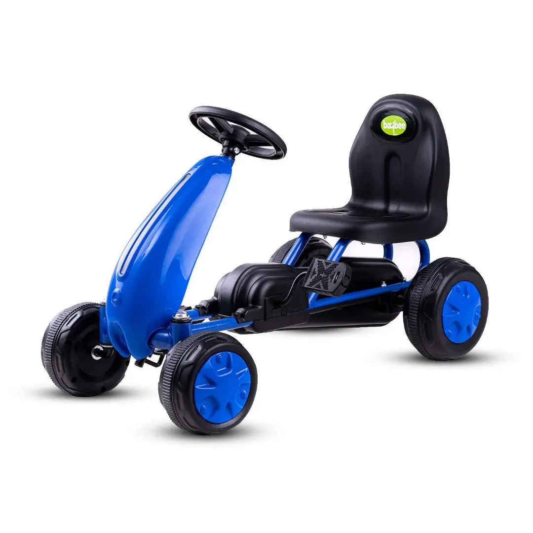 Kids Mini Kart Pedal Go Kart Racing Ride-On Toy Car For Baby With Curved Seat Baby Tricycle Kid's Trike, Bicycle | Pedal Cars For Kids, Tricycle For Boys & Girls Age 0-2 Years 1