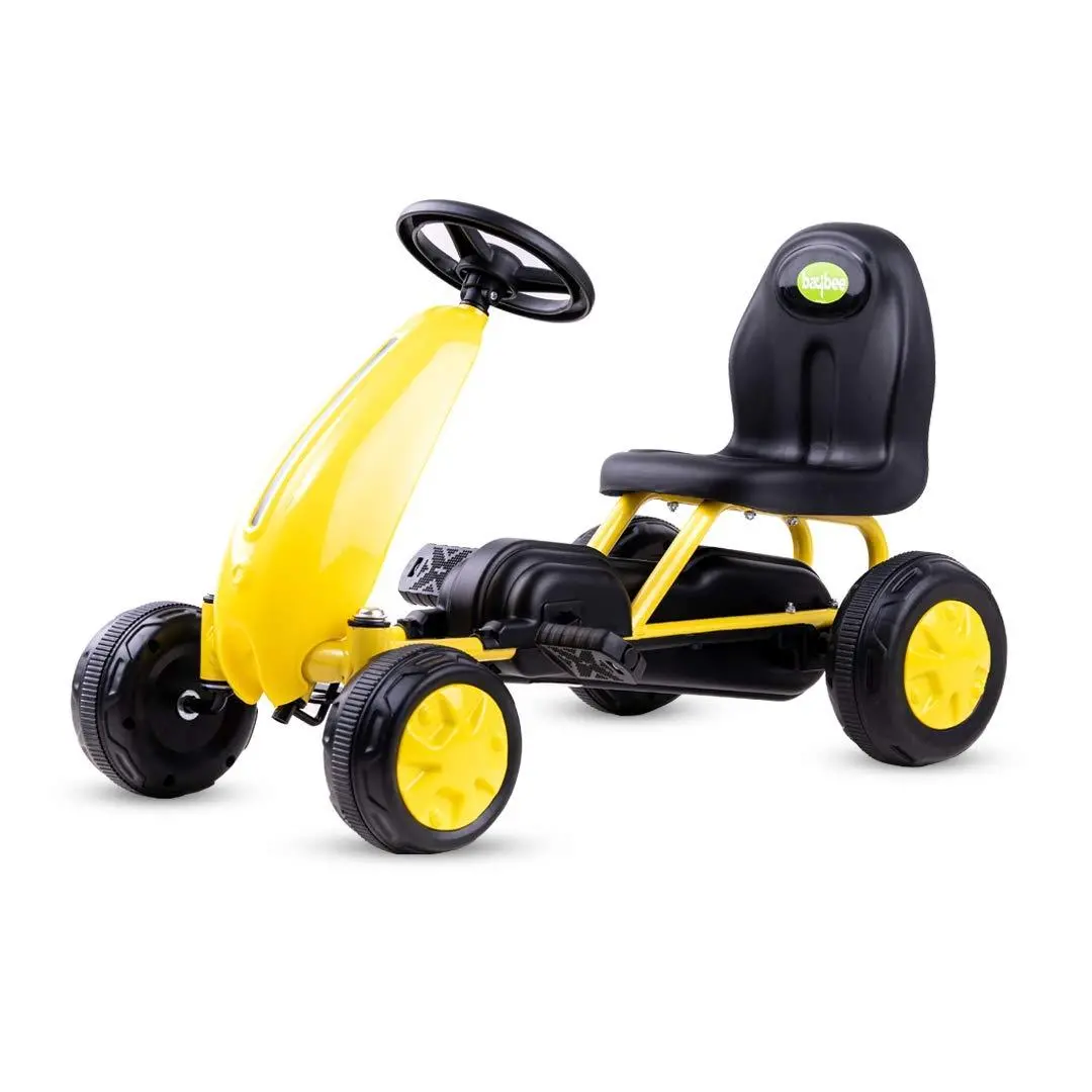 Kids Mini Kart Pedal Go Kart Racing Ride-On Toy Car For Baby With Curved Seat Baby Tricycle Kid's Trike, Bicycle | Pedal Cars For Kids, Tricycle For Boys & Girls Age 0-2 Years 4
