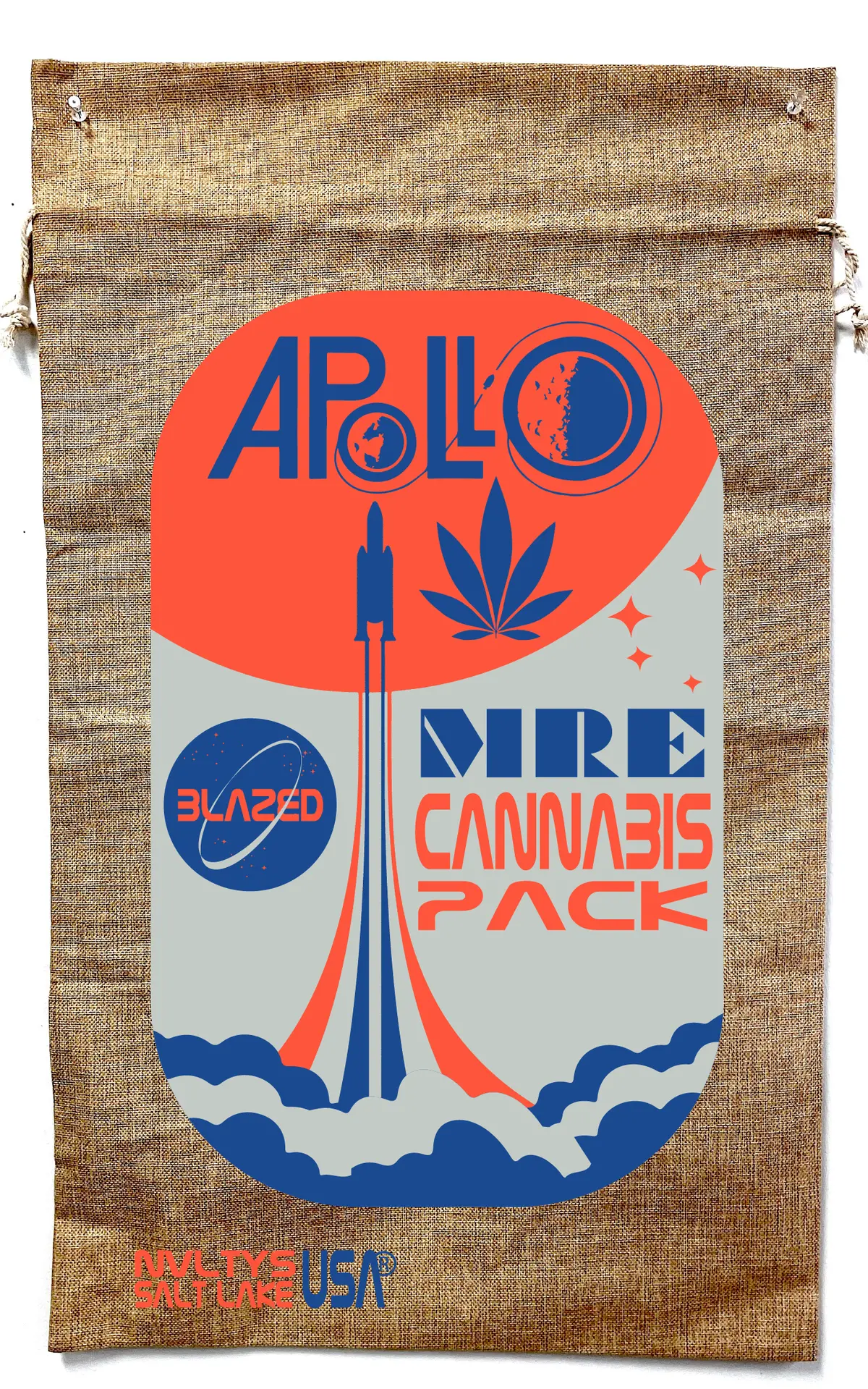 Apollo Cannabis Pack Burlap Bag 1