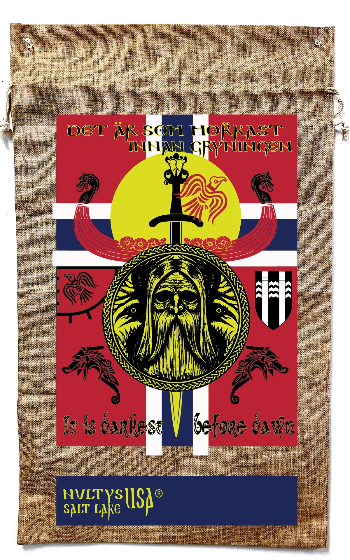 Norseman Burlap Bag 1