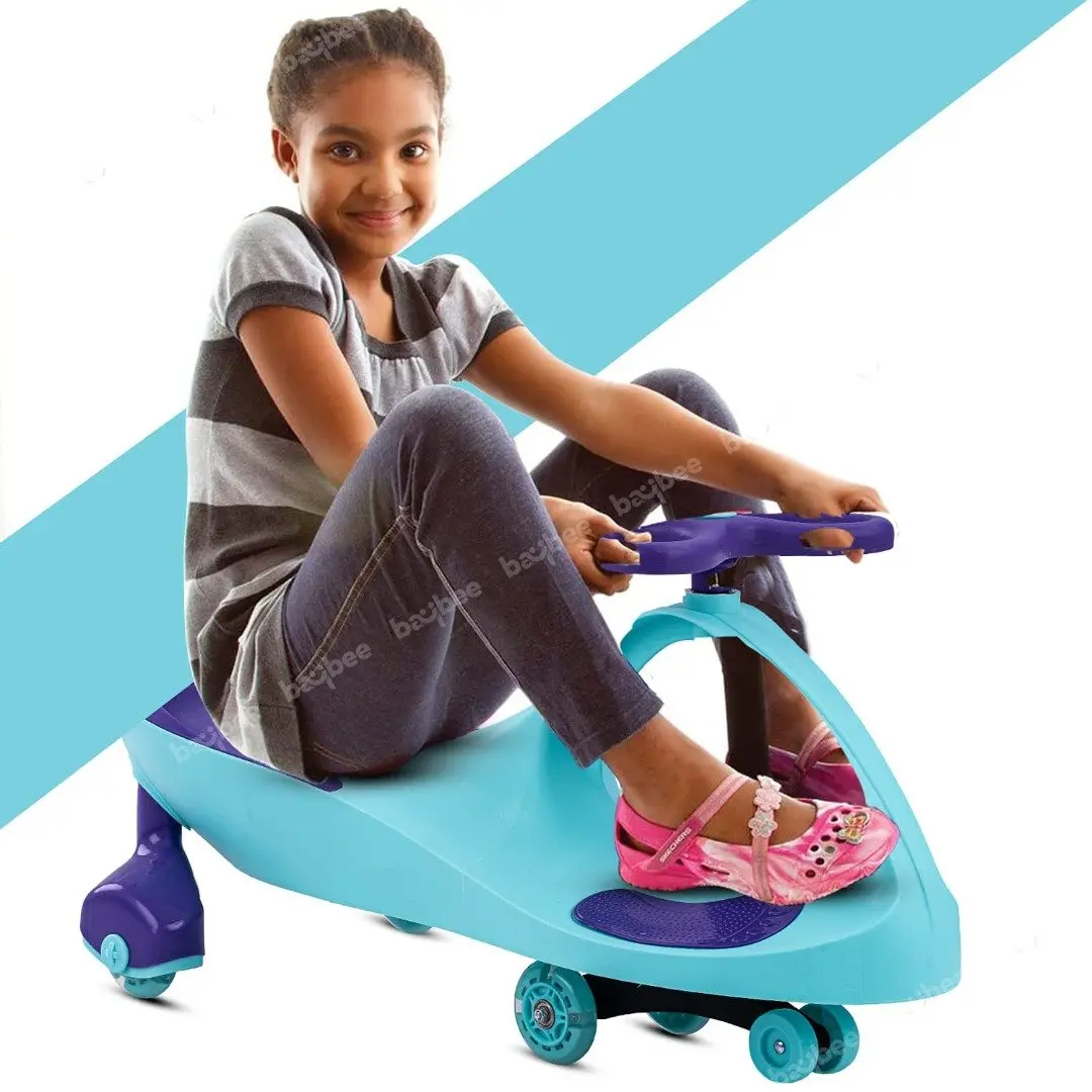 Unicorn Baby Magic Car For Kids Smoothest Pu Wheels Push Ride On Baby Twister Magic Car For Boys Girls 2-5 Years 2