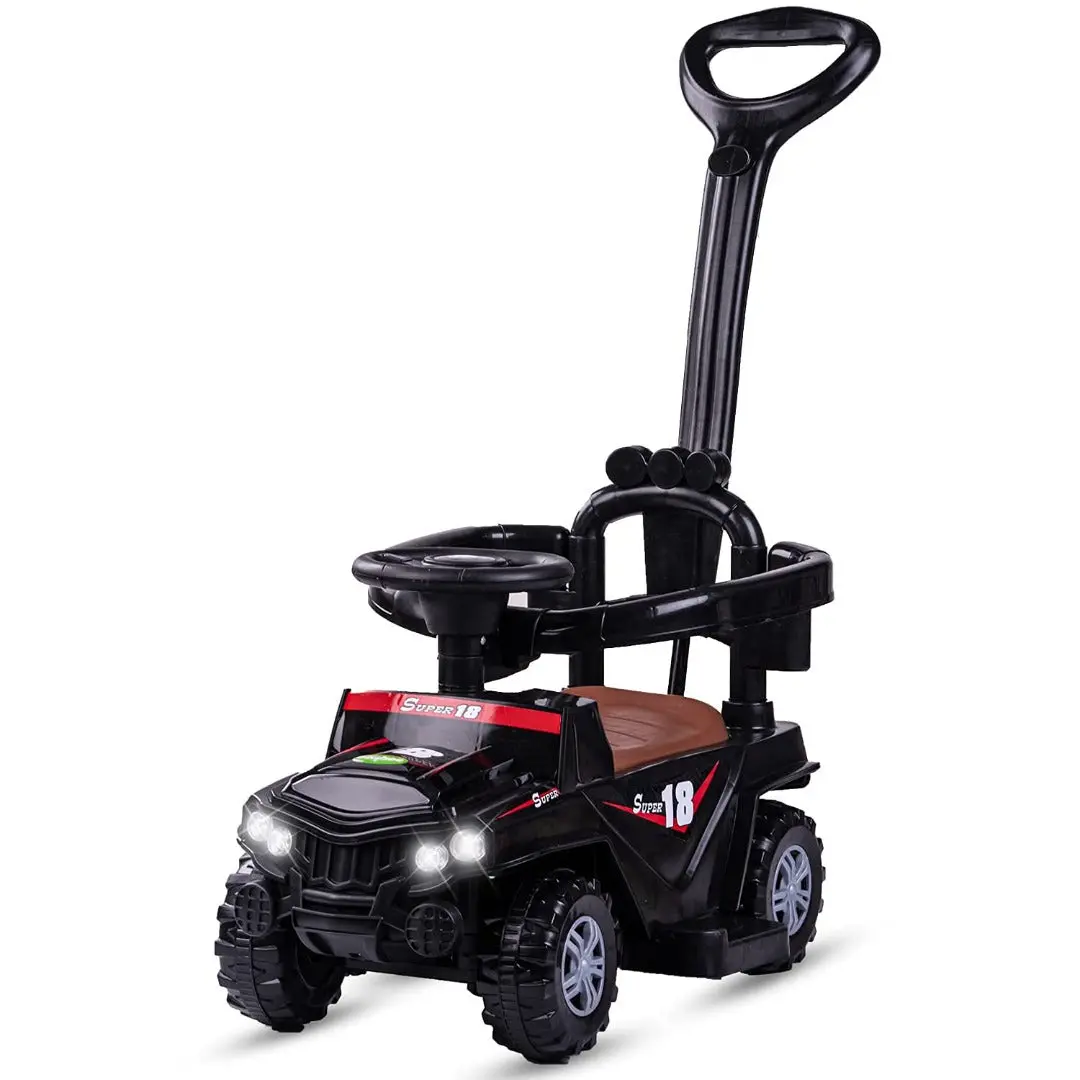 Kids Power Wheel Ride On Jeep Push Car For Toddlers Baby Jeep Toy Children Rider & Infant Baby Jeep 2