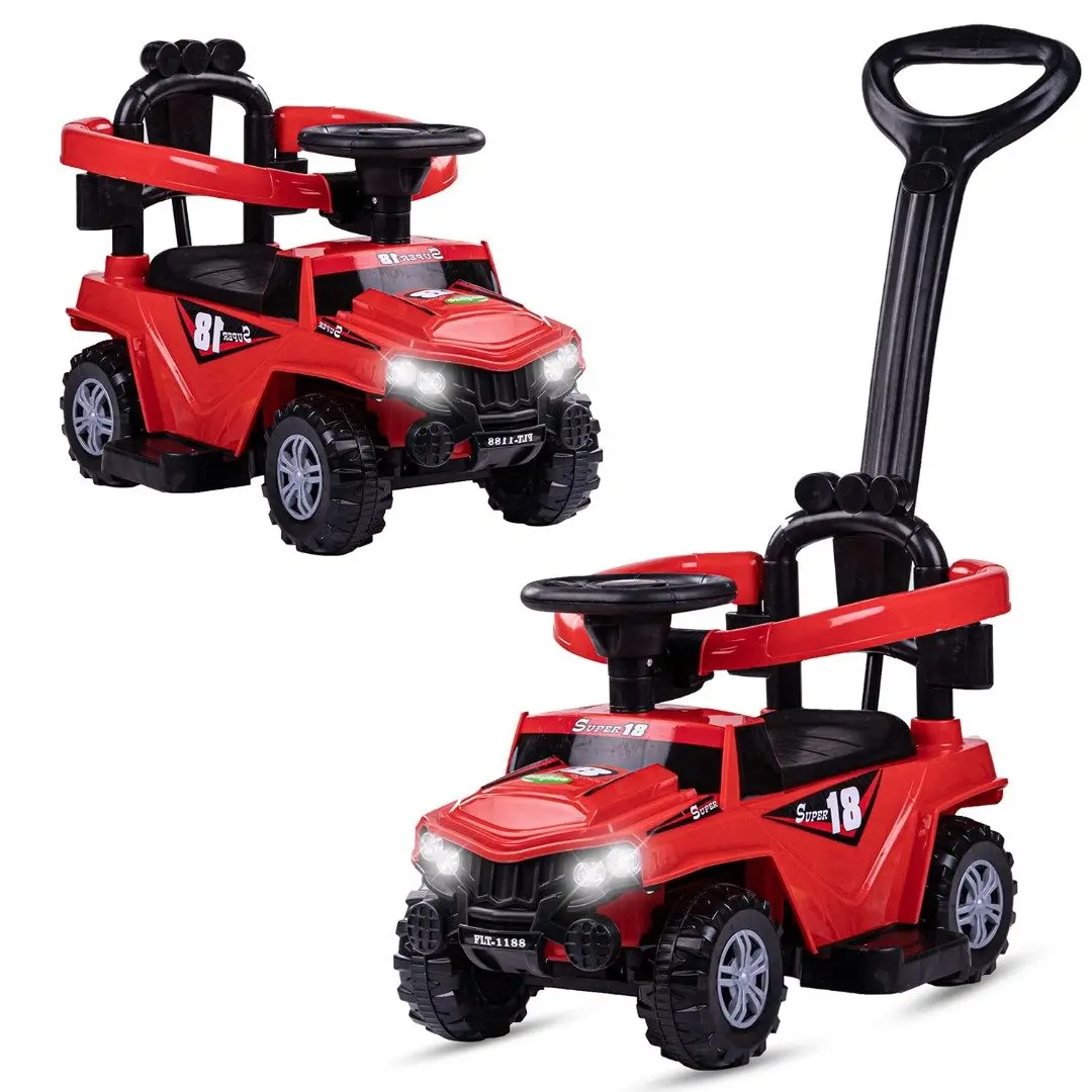 Kids Power Wheel Ride On Jeep Push Car For Toddlers Baby Jeep Toy Children Rider & Infant Baby Jeep 6