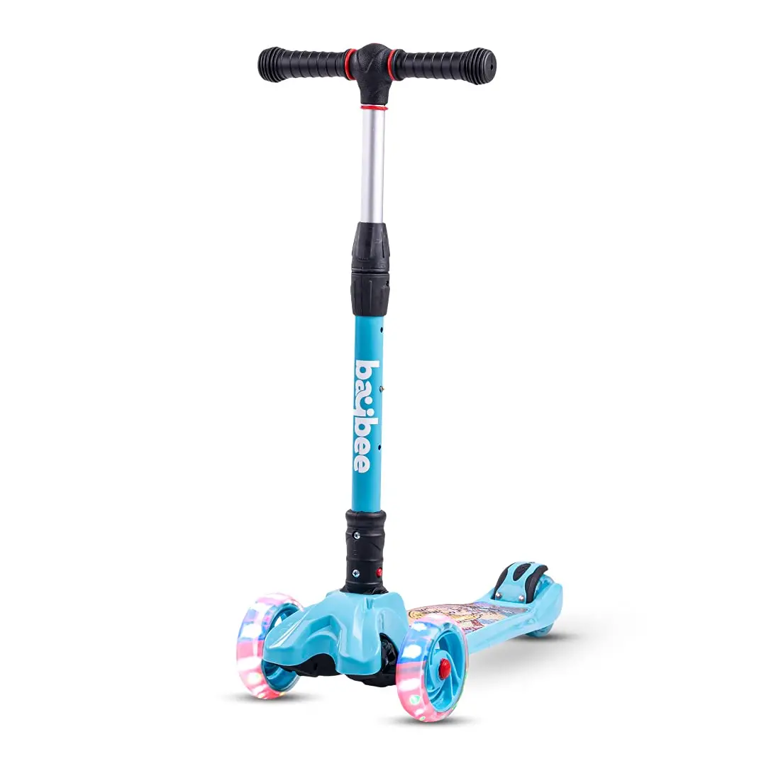 St4 Flash Skate Runner Scooter For Kids, 3 Wheel Kids Scooter, Smart Kick Scooter 4