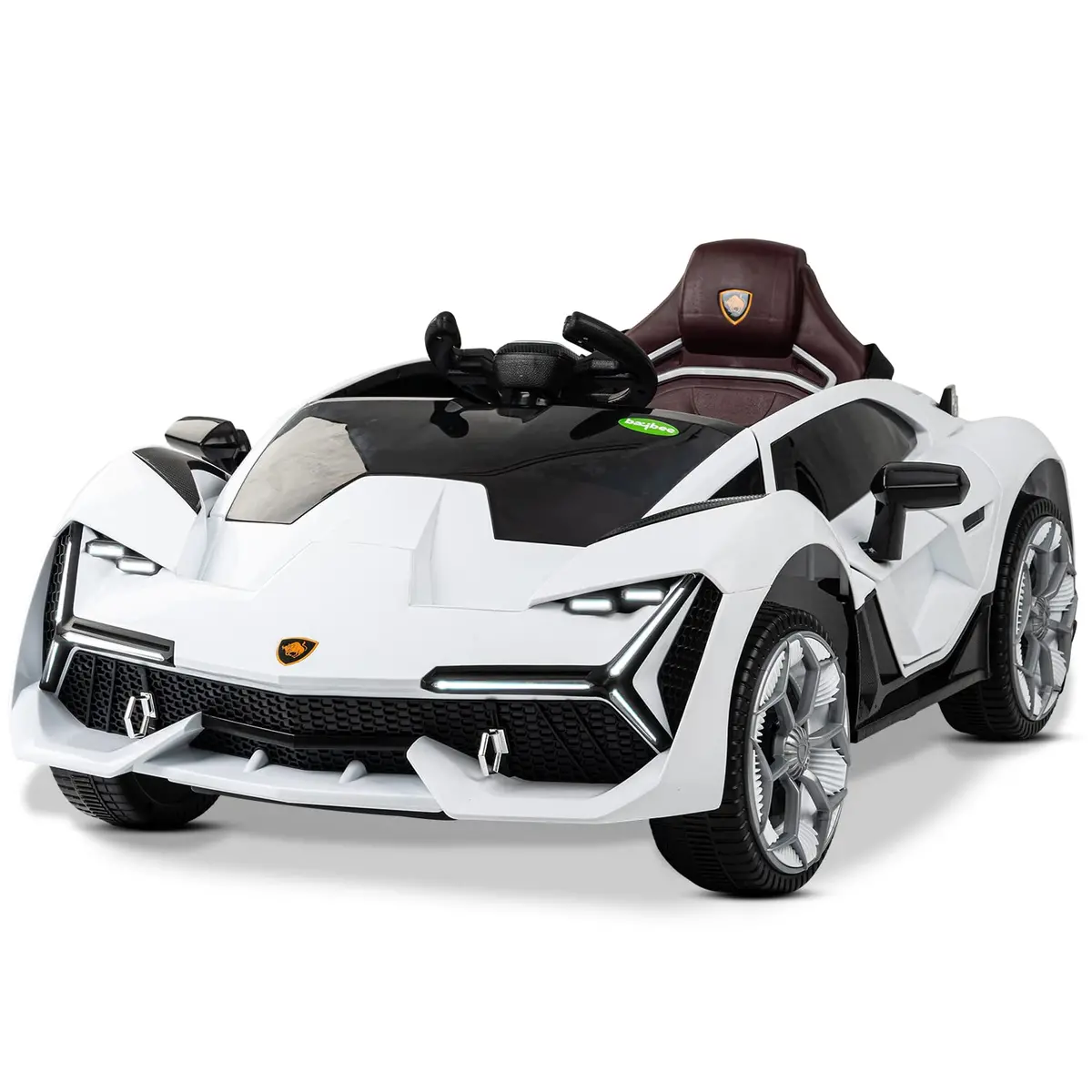 Huracan Rechargeable Battery-Operated Ride On Electric Car For Kids | Ride On Baby Car With Usb Port & Music | Battery Operated Big Car For Kids... 1
