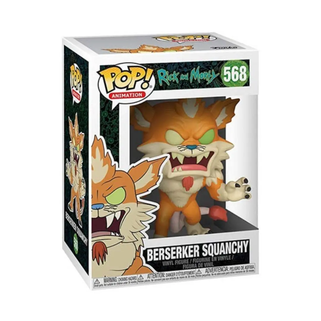 Funko Pop! Animation: Rick And Morty - Berserker Squanchy #568 1