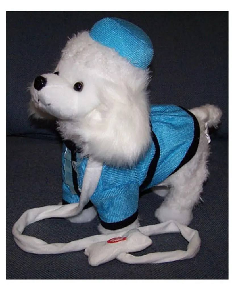 Walking Poodle On Leash Remote Control 1
