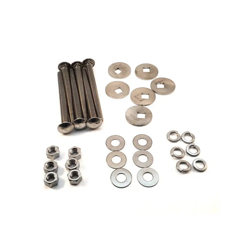 New Late Flat Fender Power Wagon Bed Mounting Bolt Kit - Stainless Steel - Bmbk04-Ss 1