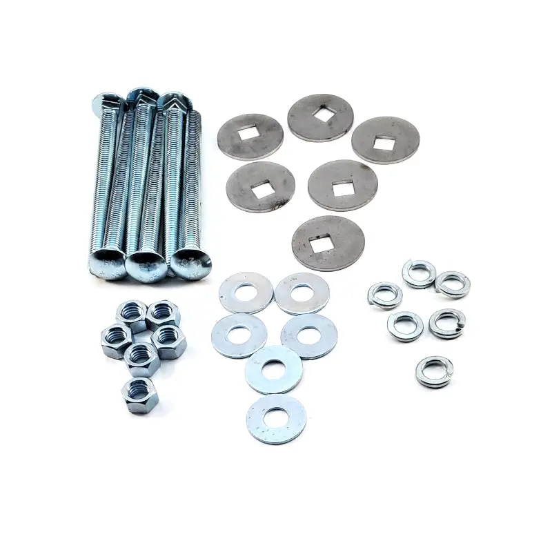 New Late Flat Fender Power Wagon Bed Mounting Bolt Kit - Zinc Plated Steel - Bmbk04-Z 1