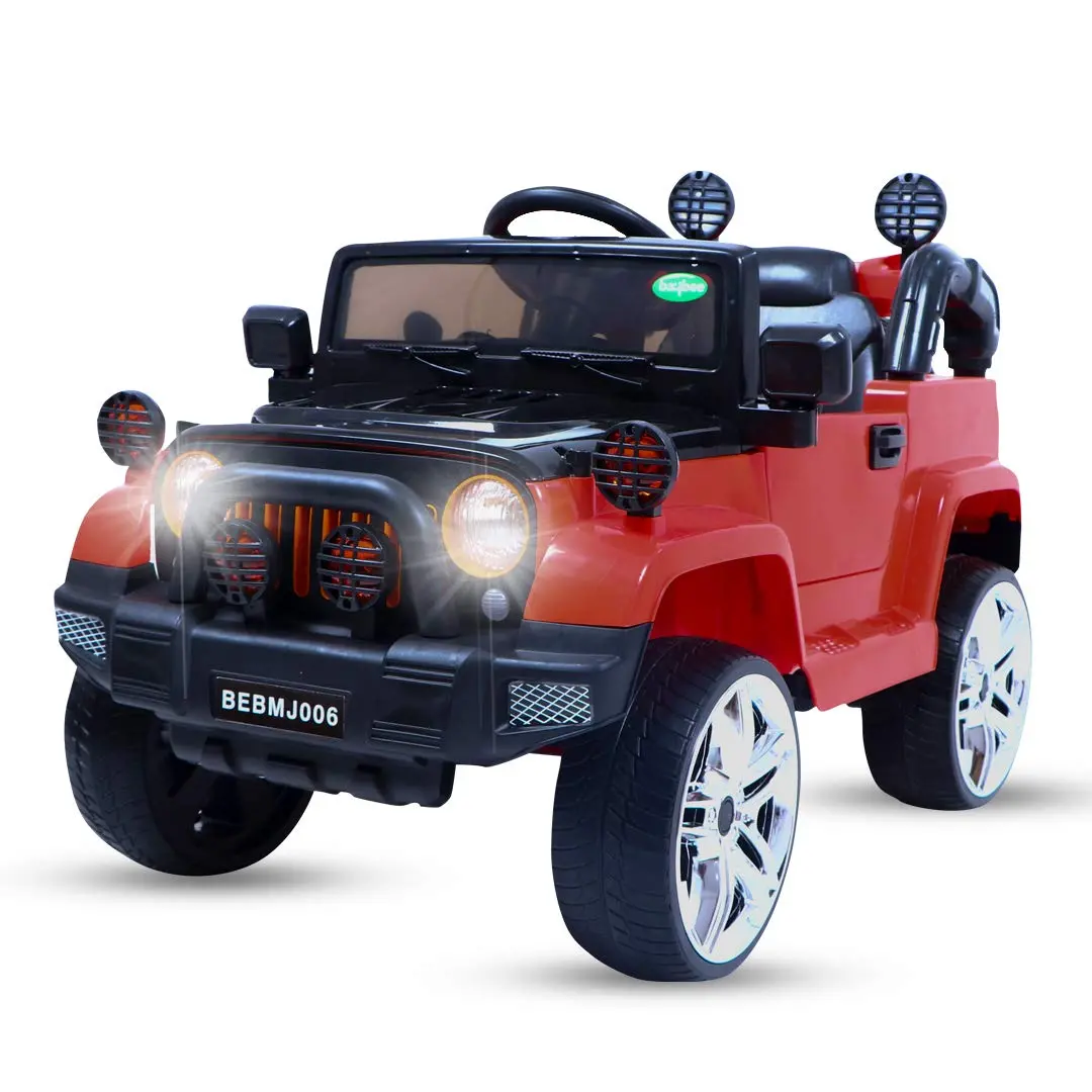 Rechargeable Battery Operated Rubber Eva Wheels Ride On Car With Remote Control For Boy's And Girl's 2 - 5 Years 1