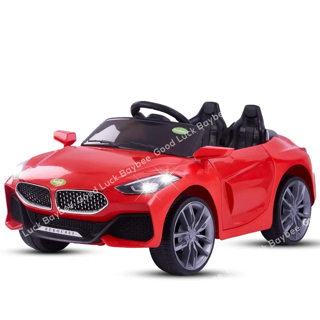 Kids Bmw Electric Battery Operated Car, 12V Battery Powered Rechargeable Ride On Car Movement With Music, Lights | Motorised Ride On Toys For Boys & Girls 3-8 Years 1