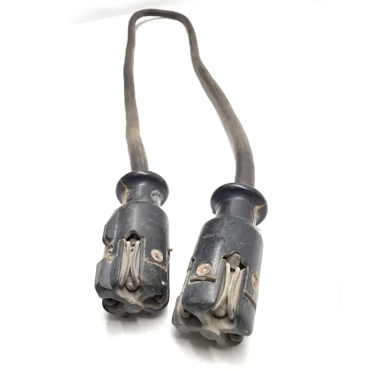 Nos Wwii Trailer Cable With Male Plugs  - Bnh-20B-809 1